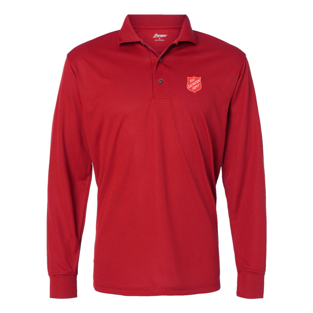 Men's The Salvation Army Paragon Prescott Long Sleeve Polo