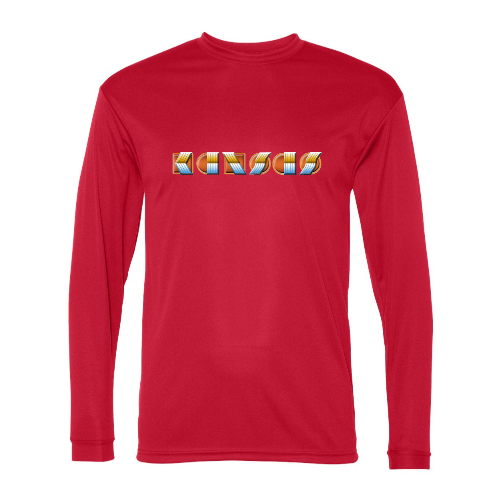 Men's Kansas Performance Long Sleeve T-Shirt