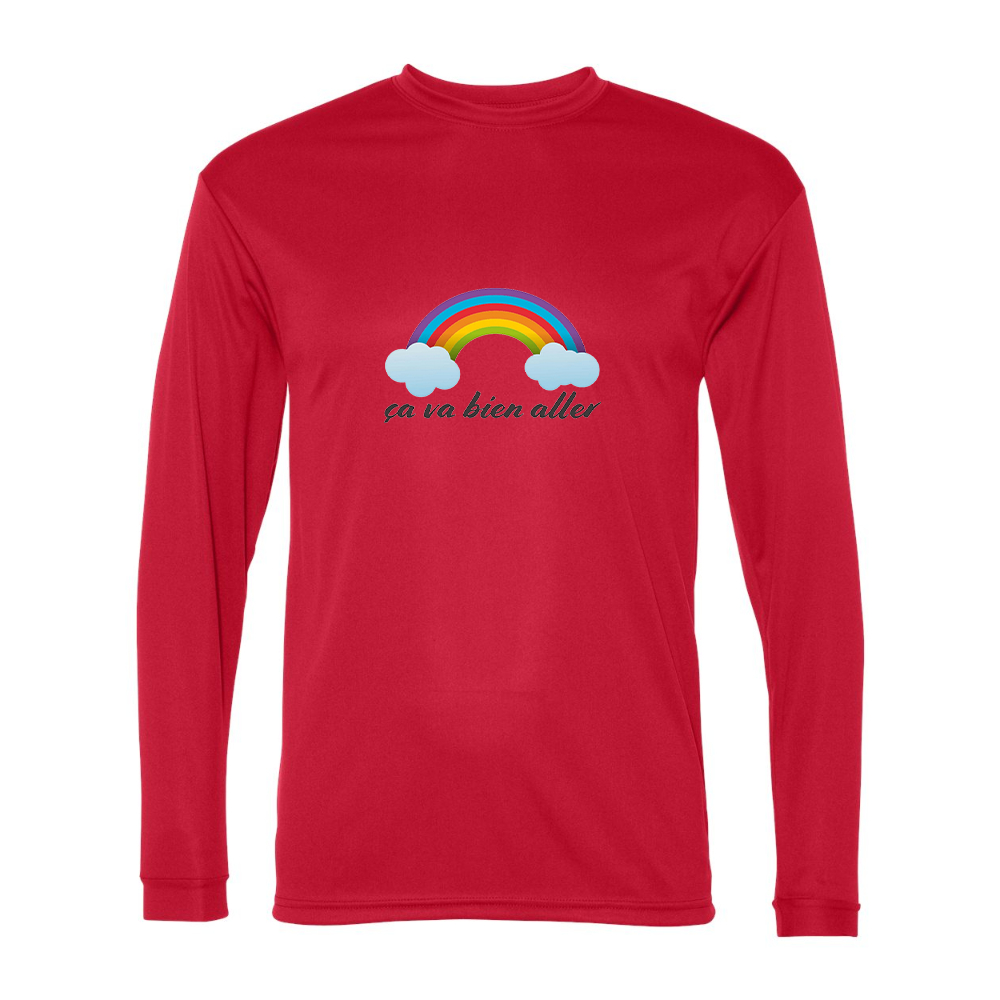 Men's Ça va bien aller Performance Long Sleeve T-Shirt