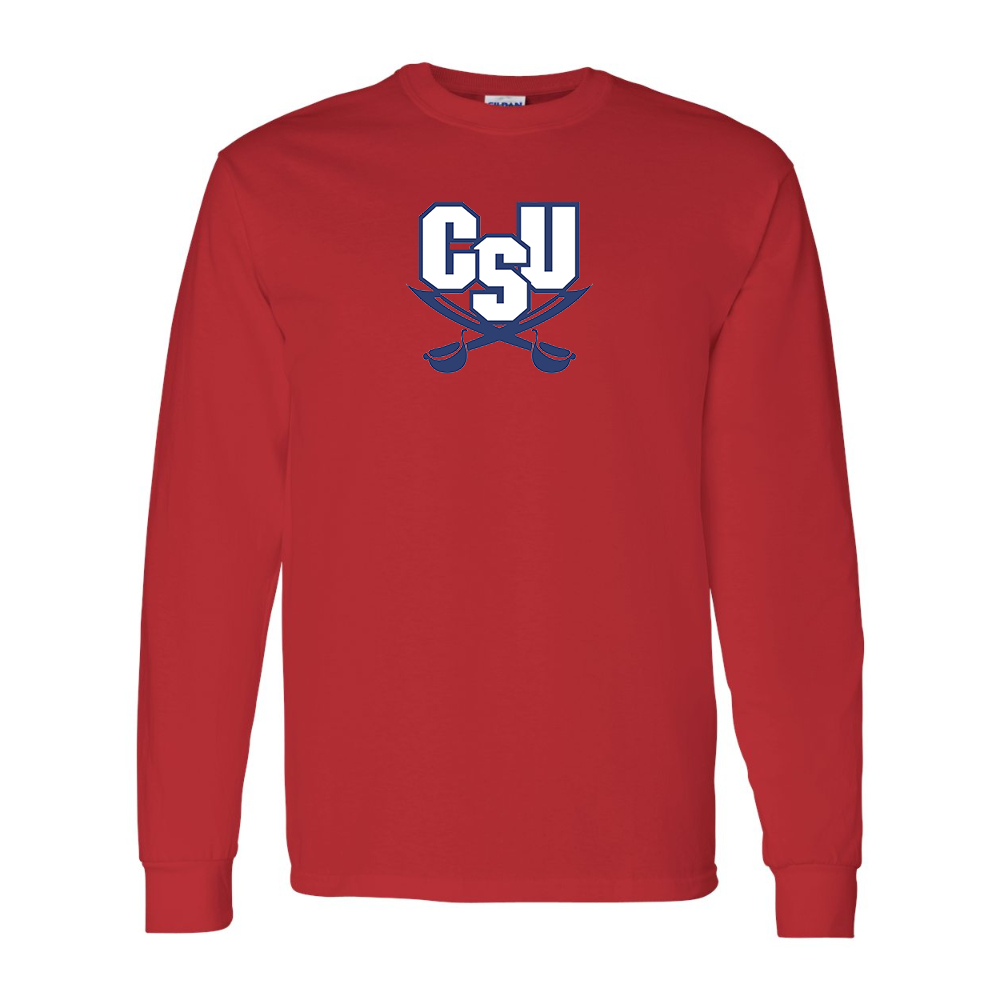 Men's CSU Buccaneers Gildan Heavy Cotton Long Sleeve T-Shirt