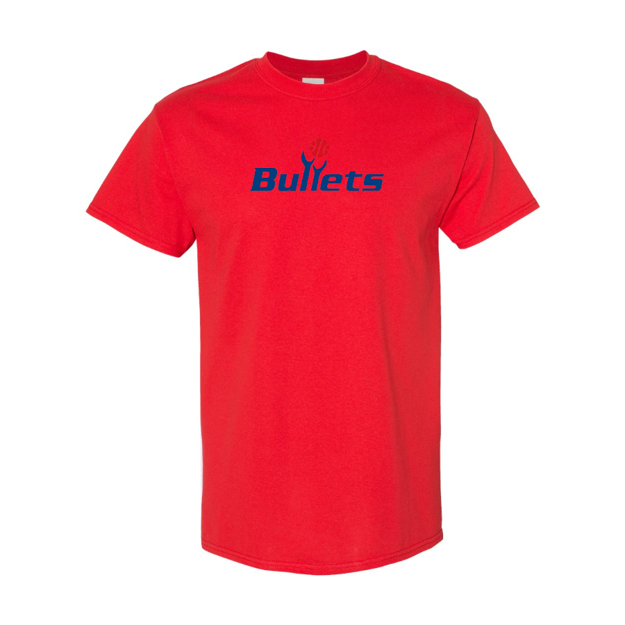 Men's Baltimore Bullets Logo Cotton T-Shirt