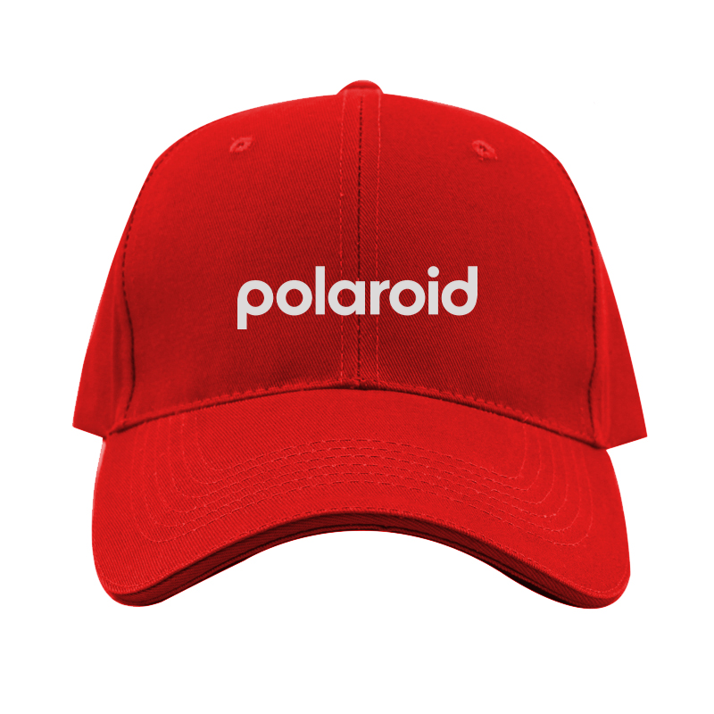 Polaroid Logo Dad Baseball Cap Hat