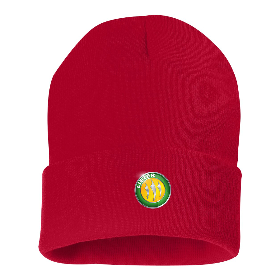 Lister Motor Company Logo Beanie Hat