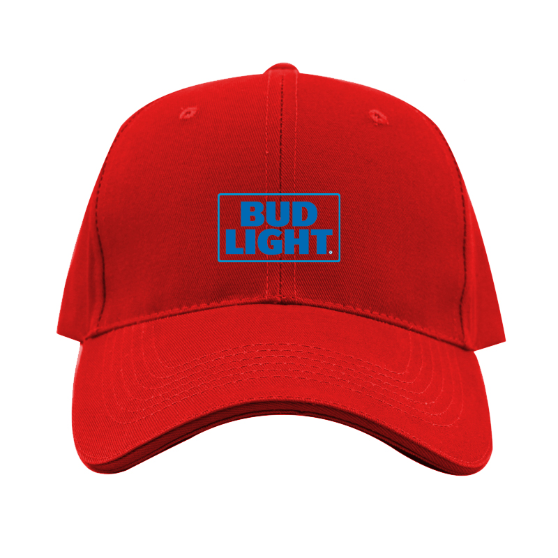 Bud Light Logo Dad Baseball Cap Hat