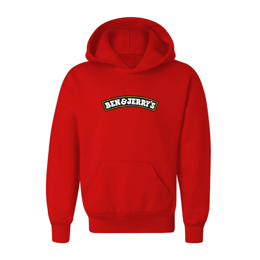 Youth Ben and Jerrys Logo Pullover Hoodie