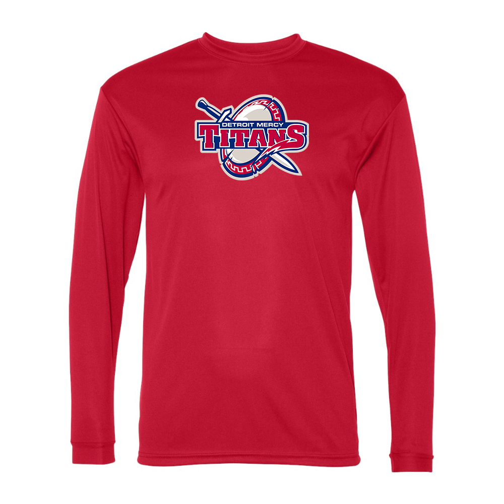 Men's Detroit Titans Performance Long Sleeve T-Shirt