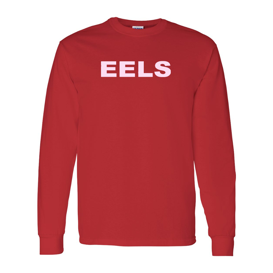 Men's Eels Gildan Heavy Cotton Long Sleeve T-Shirt