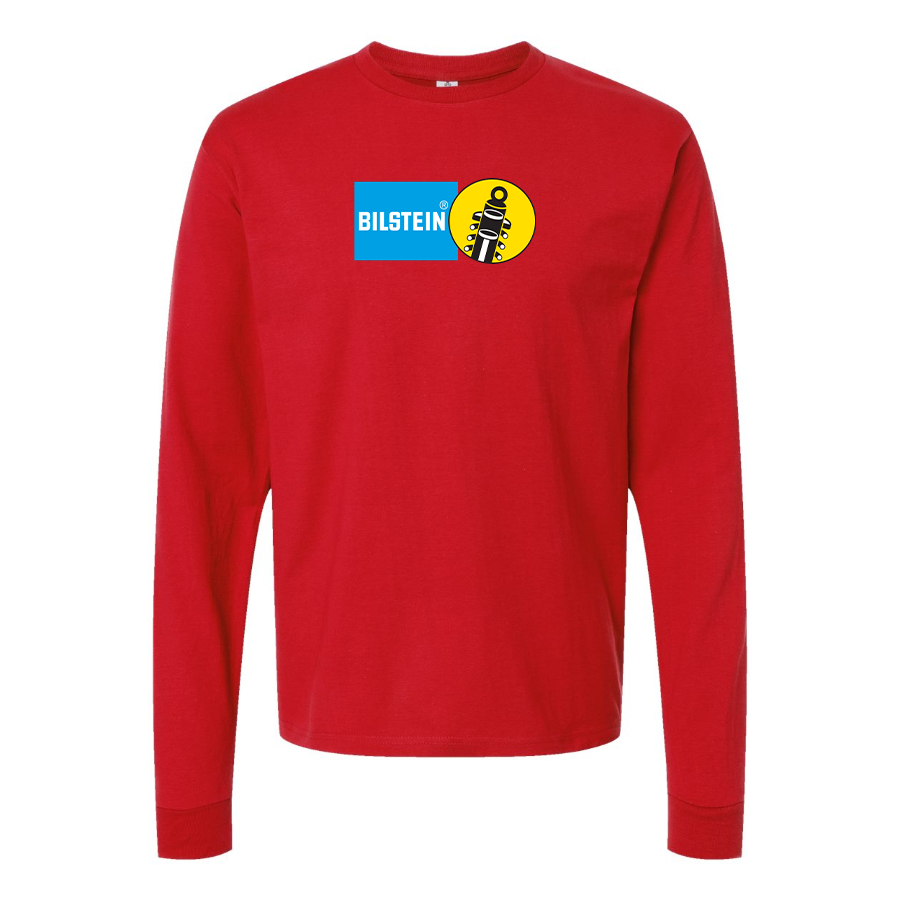 Men's Bilstein Logo Cotton Long Sleeve T-Shirt