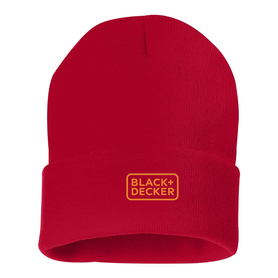 Black Decker Logo Beanie Hat