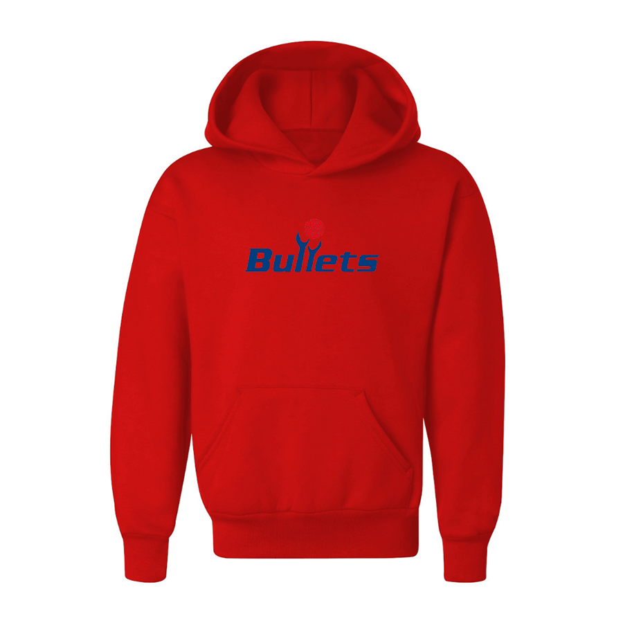Youth Baltimore Bullets Logo Pullover Hoodie
