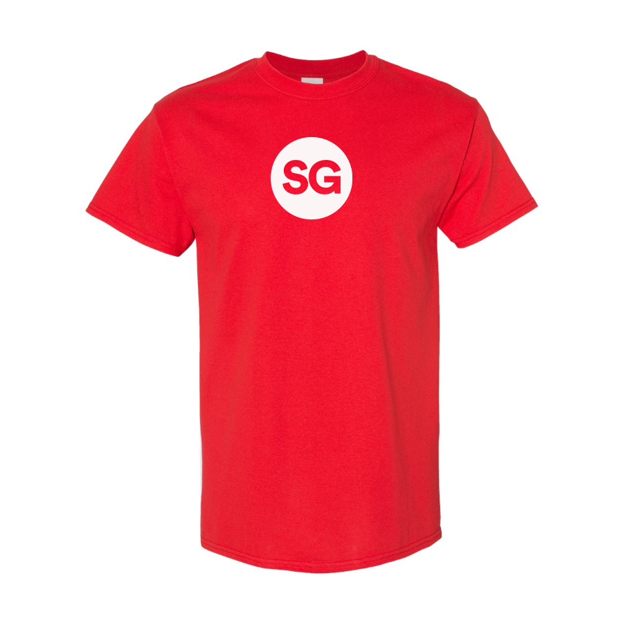 Men's Sofiagray Logo Cotton T-Shirt