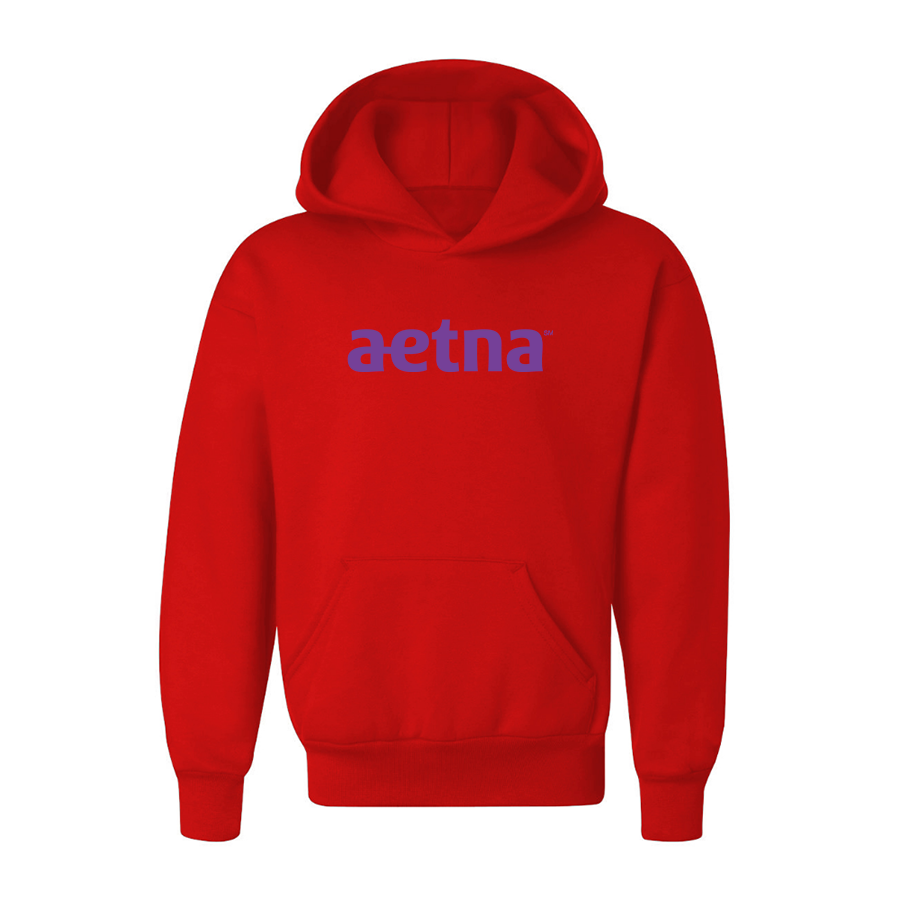 Youth Aetna Logo Pullover Hoodie