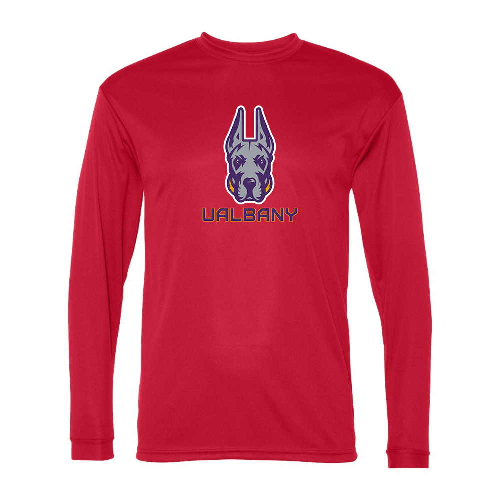 Men's Albany Great Danes Performance Long Sleeve T-Shirt