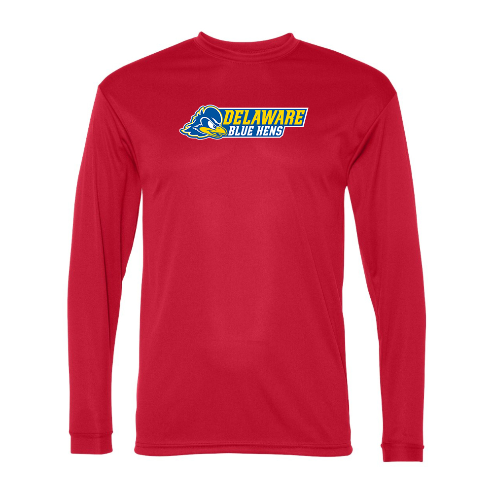 Men's Delaware Blue Hens Performance Long Sleeve T-Shirt
