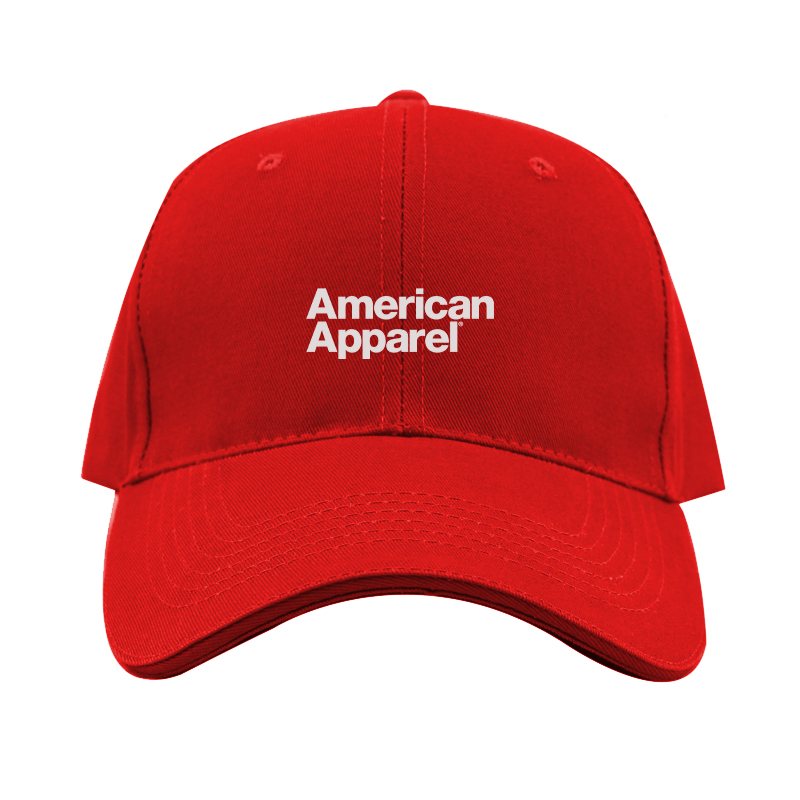 American Apparel Logo Dad Baseball Cap Hat