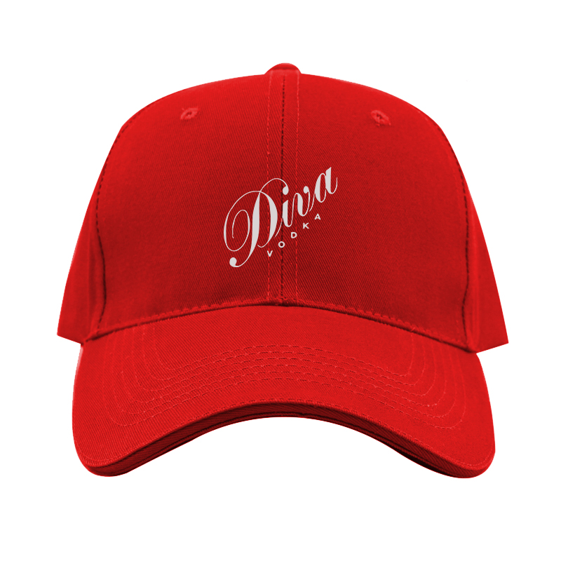 Diva Logo Dad Baseball Cap Hat