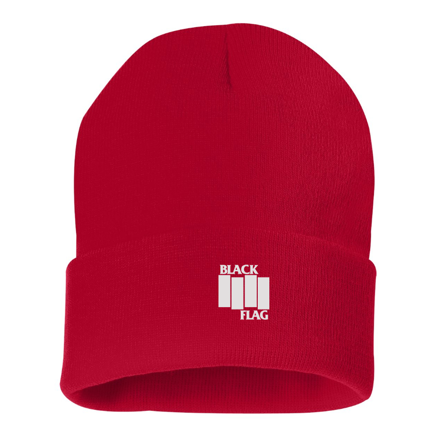 Black Flag Logo Beanie Hat