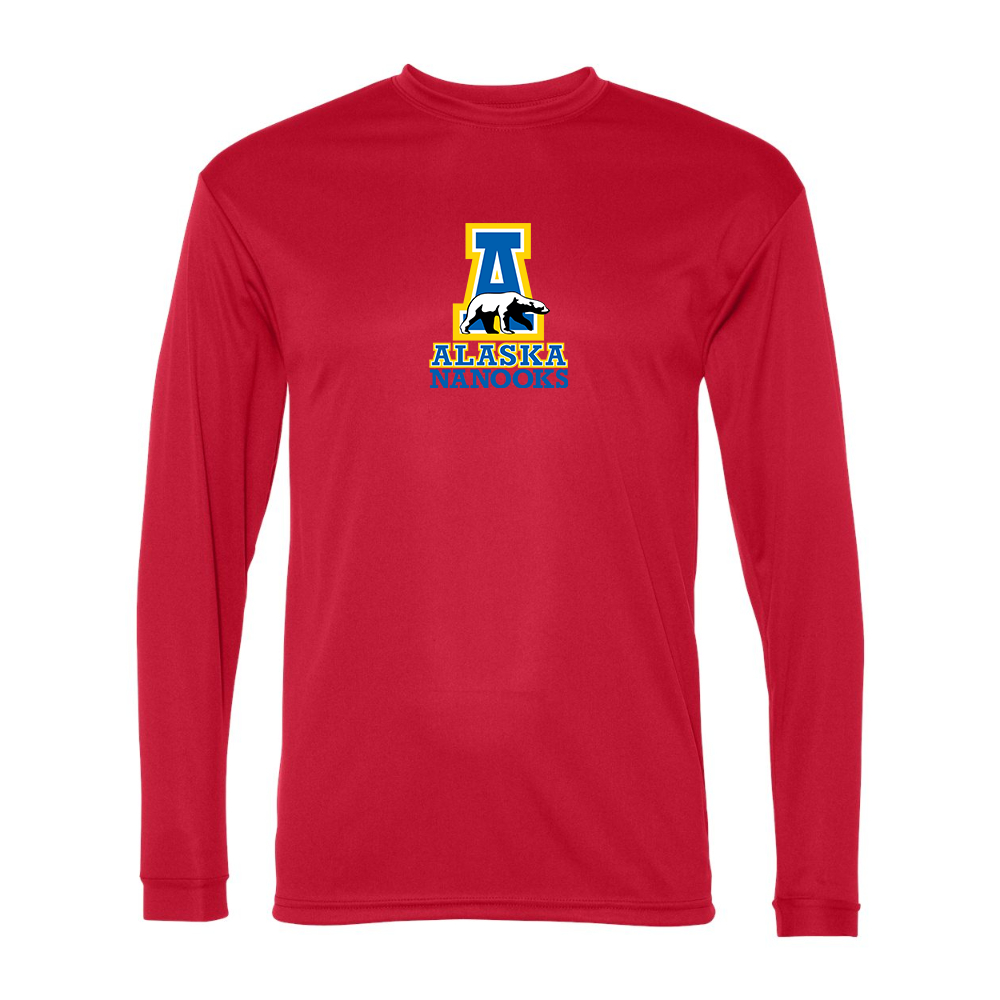 Men's Alaska Nanooks Performance Long Sleeve T-Shirt