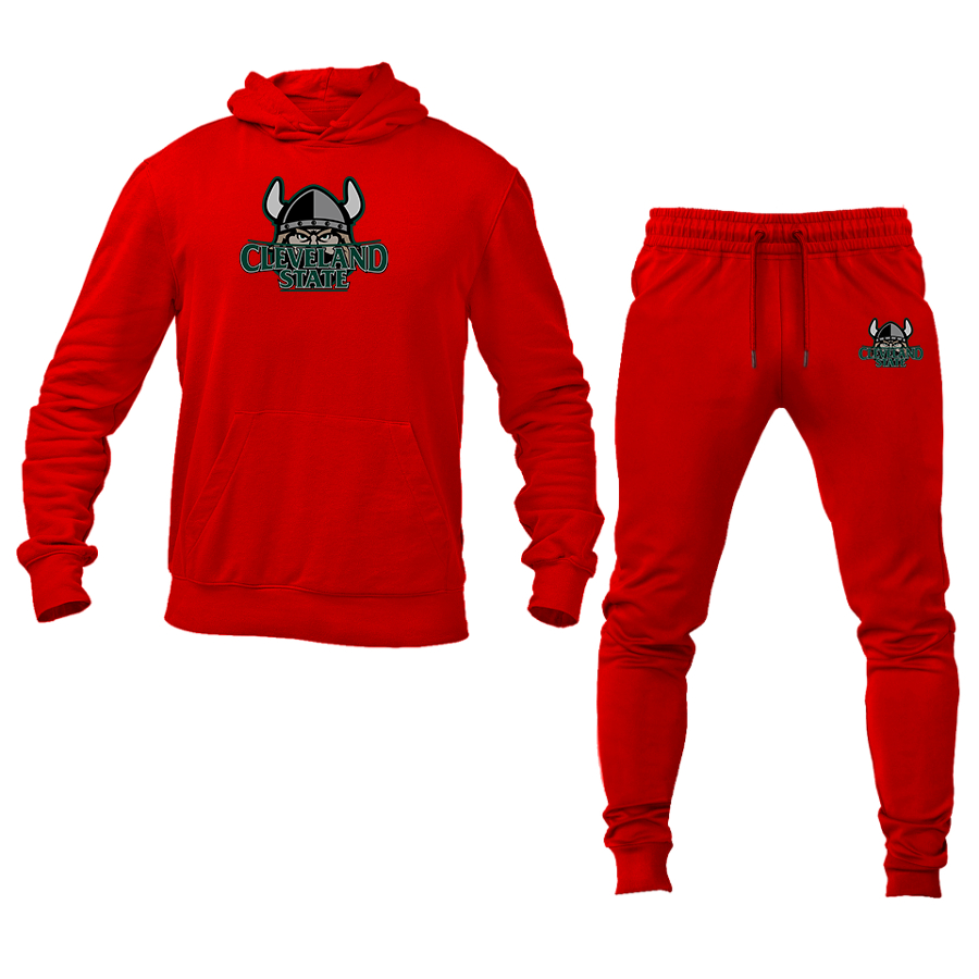Men's Cleveland State Vikings Hoodie Joggers Set