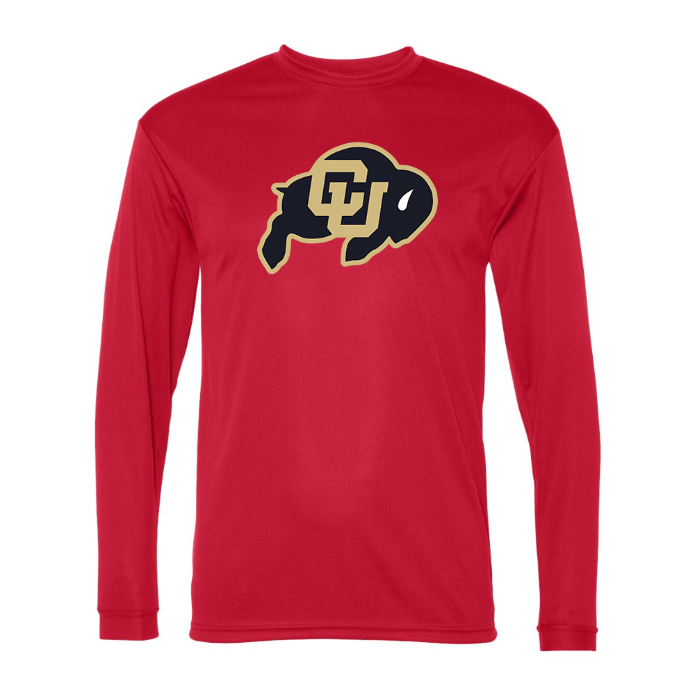 Men's Colorado Buffaloes Performance Long Sleeve T-Shirt