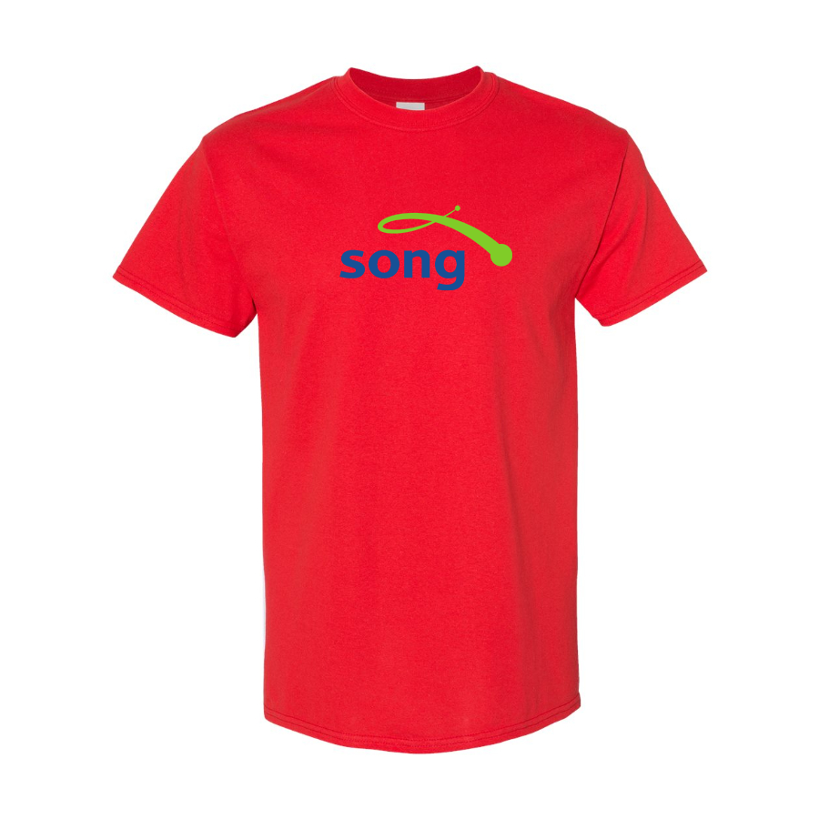 Men's Song Logo Cotton T-Shirt