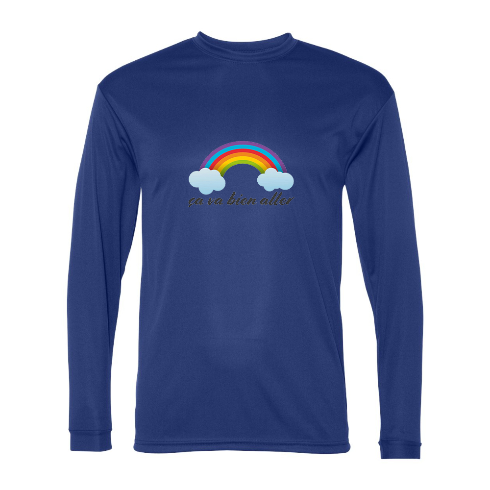 Men's Ça va bien aller Performance Long Sleeve T-Shirt