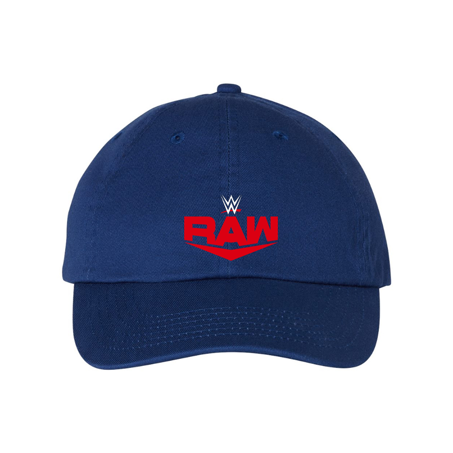 WWE Raw Valucap Adult Bio-Washed Classic Dad Hat
