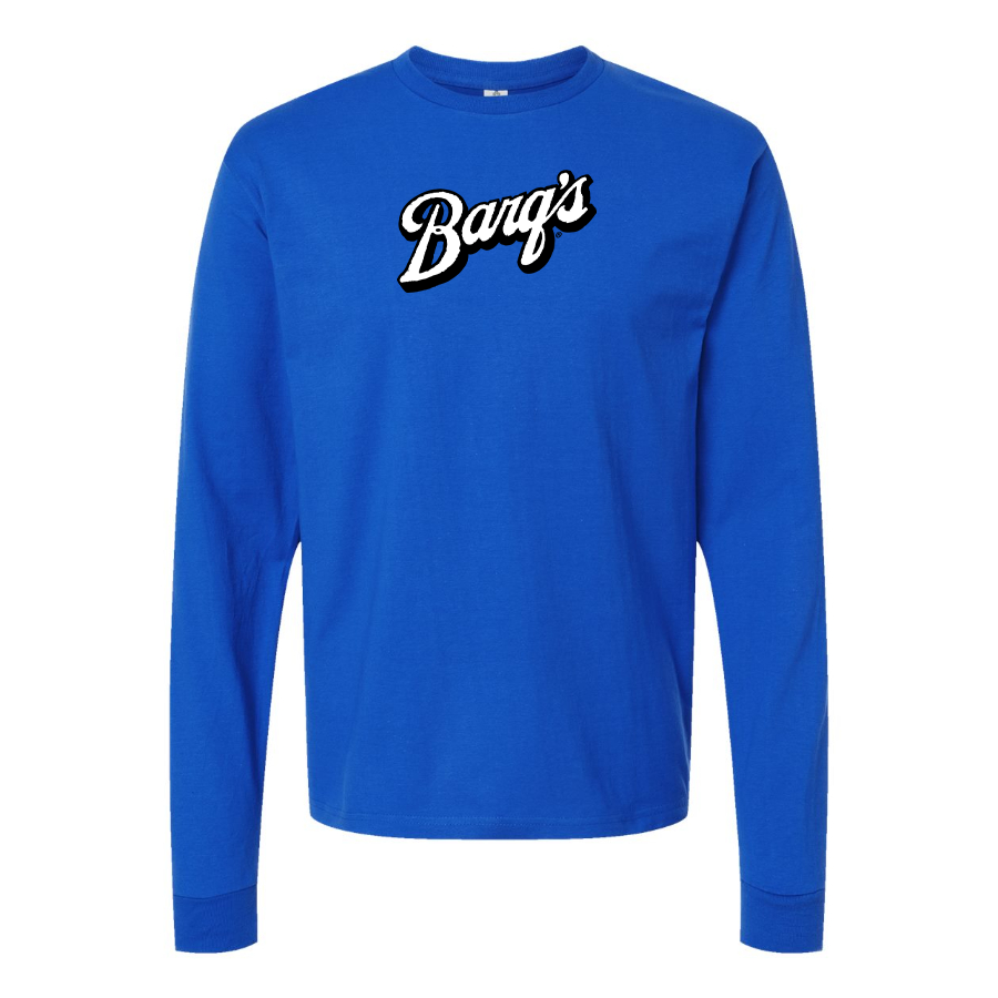 Men's Barqs Logo Cotton Long Sleeve T-Shirt