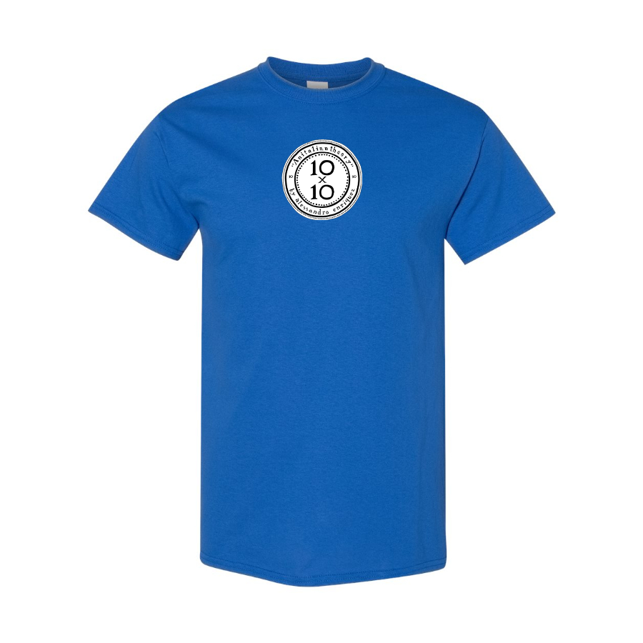 Men's 10x10 An Italian Theory Logo Cotton T-Shirt
