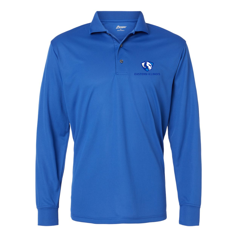 Men's Eastern Illinois Panthers Paragon Prescott Long Sleeve Polo