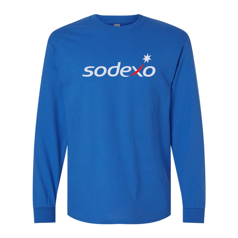 Men's Sodexo Gildan Heavy Cotton Long Sleeve T-Shirt