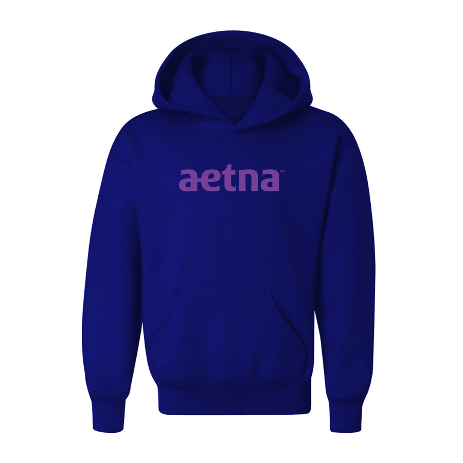 Youth Aetna Logo Pullover Hoodie
