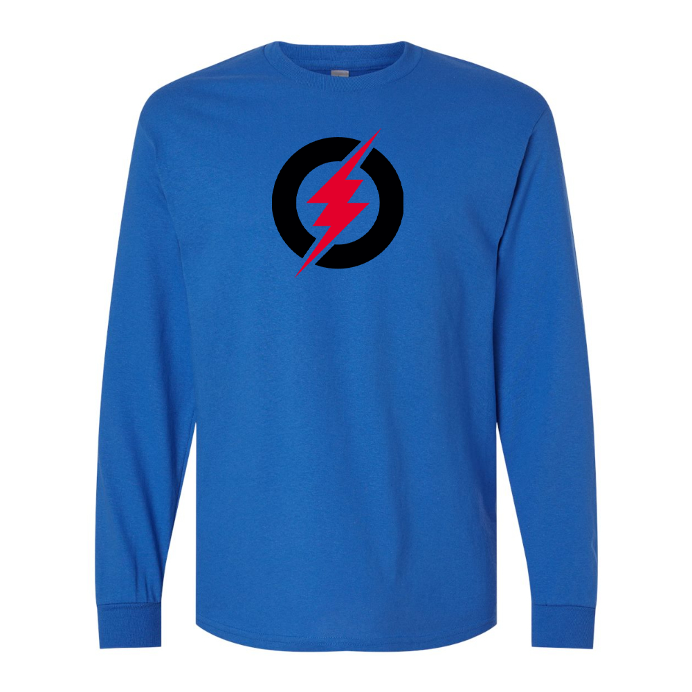 Men's Rayovac Lightning Gildan Heavy Cotton Long Sleeve T-Shirt