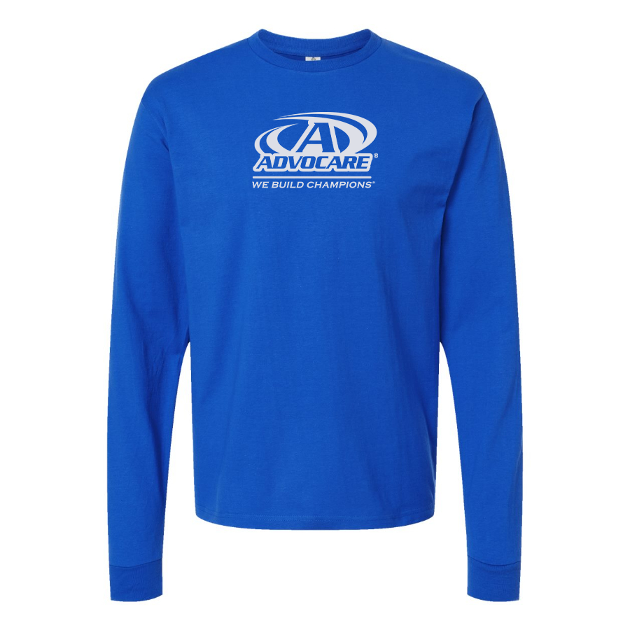 Men's Advocare Logo Cotton Long Sleeve T-Shirt