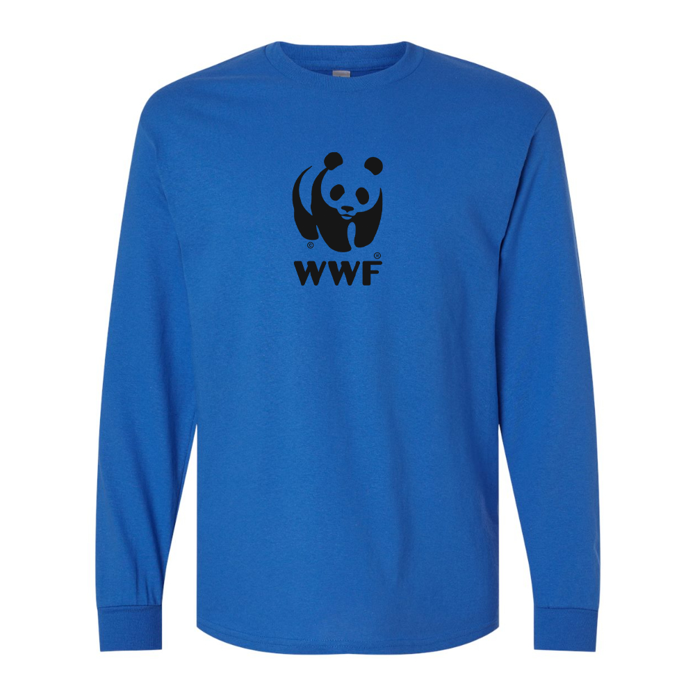 Men's WWF Gildan Heavy Cotton Long Sleeve T-Shirt