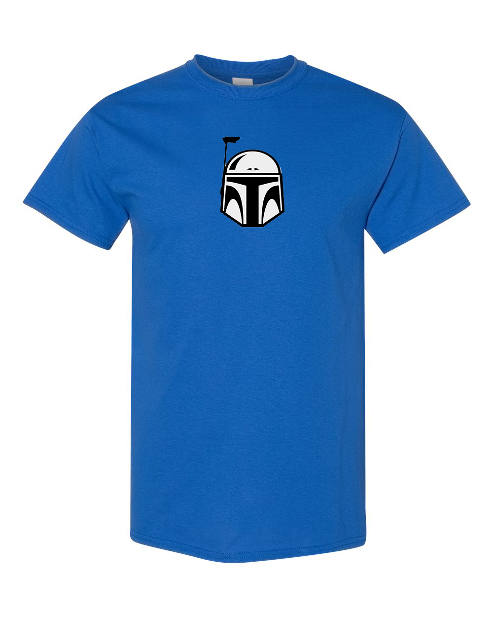 Men's Star Wars Boba Fett Helmet Gildan Heavy Cotton T-Shirt