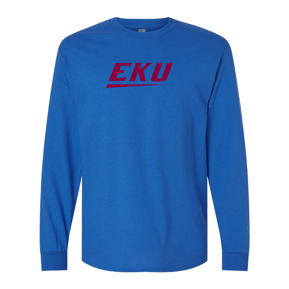 Men's Eastern Kentucky Colonels Gildan Heavy Cotton Long Sleeve T-Shirt
