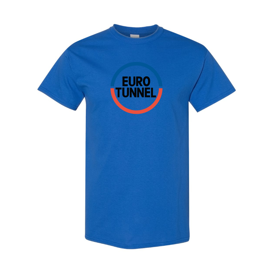 Men's Eurotunnel Logo Cotton T-Shirt