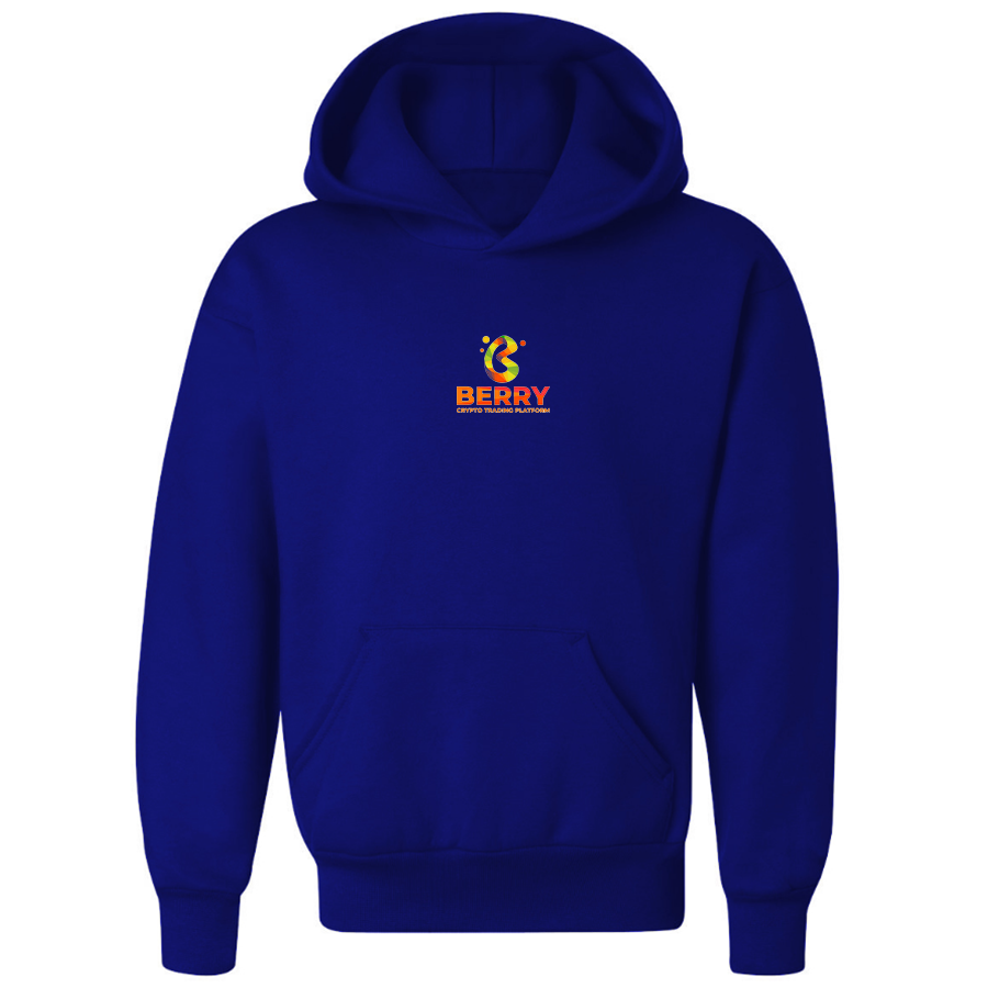 Youth Berry Logo Pullover Hoodie