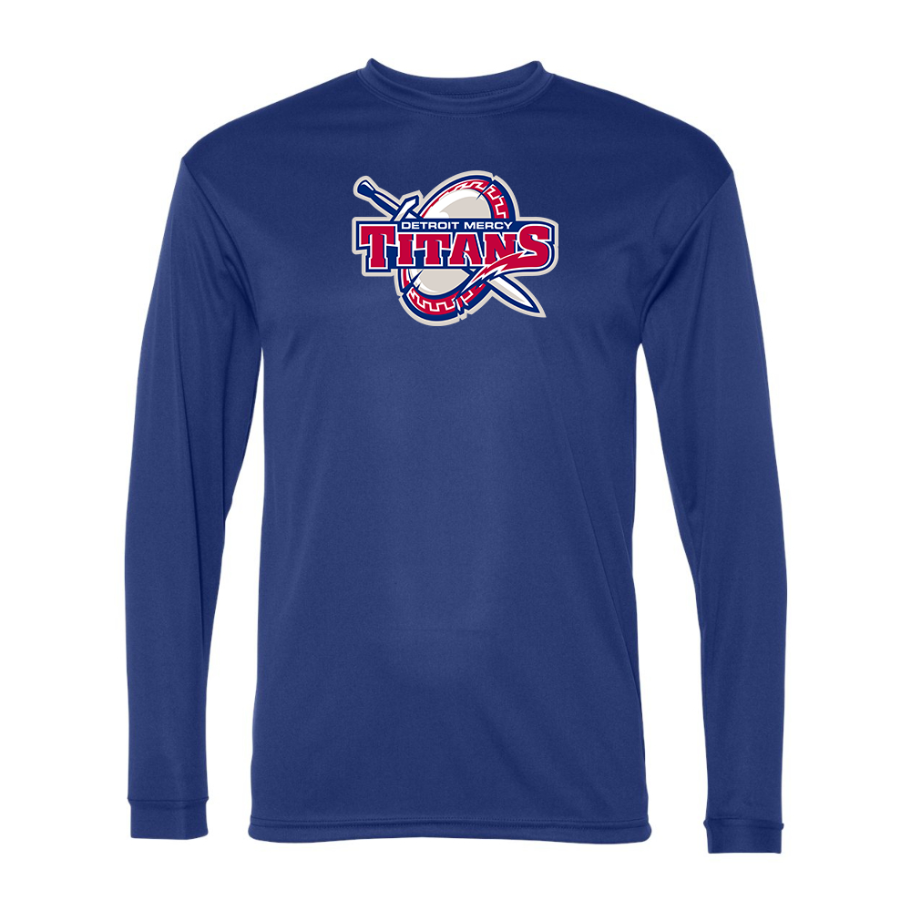 Men's Detroit Titans Performance Long Sleeve T-Shirt