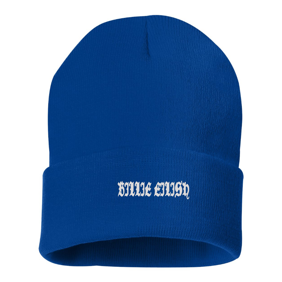 Billie Eilish Logo Beanie Hat