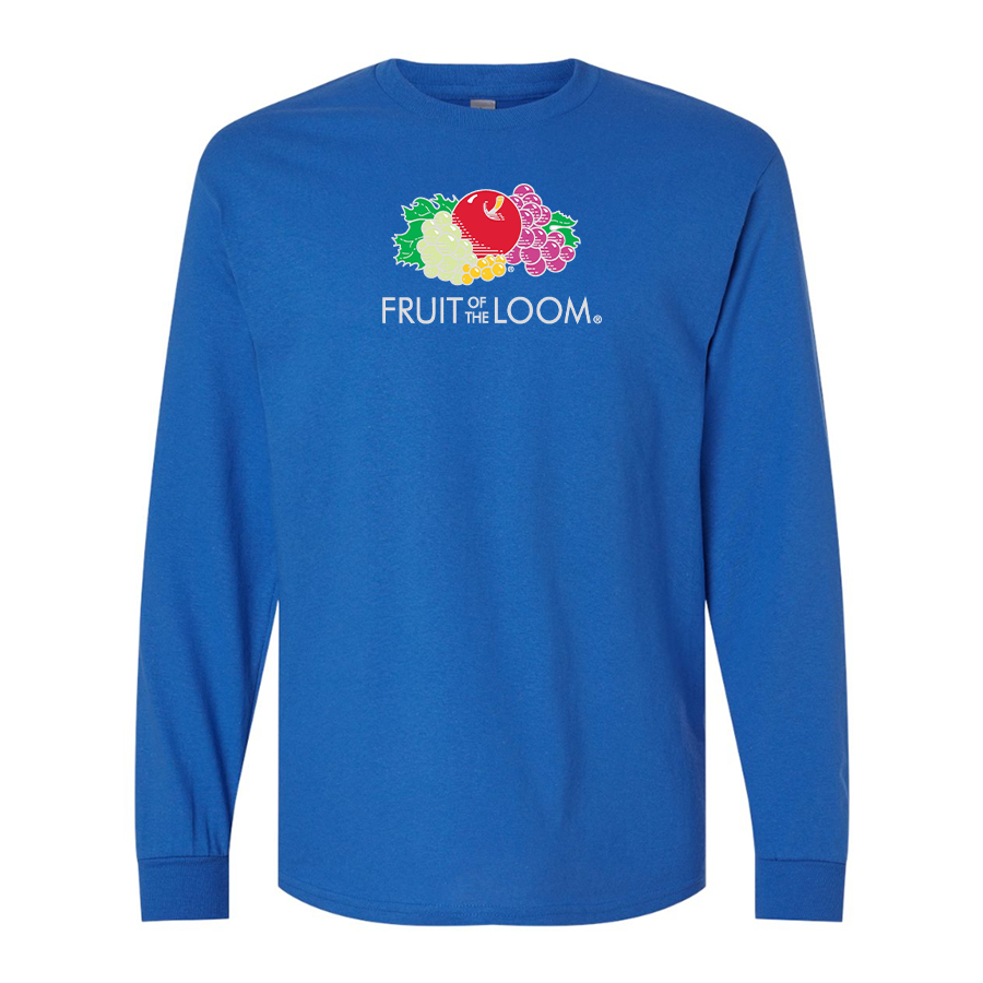 Men's Fruit Of the Loom Gildan Heavy Cotton Long Sleeve T-Shirt