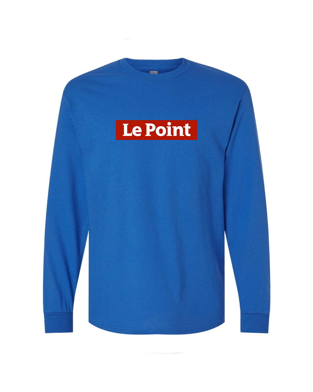 Men's Le Point Gildan Heavy Cotton Long Sleeve T-Shirt