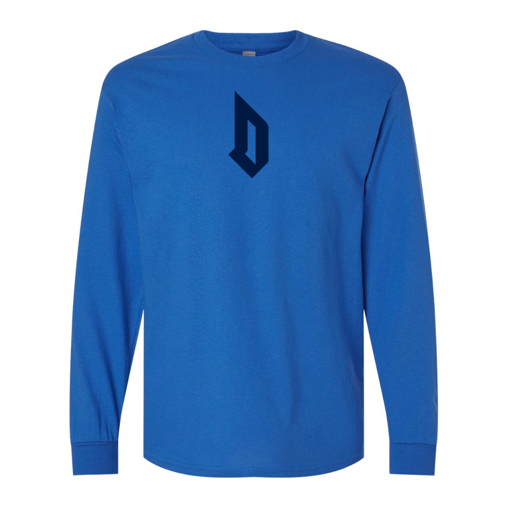 Men's Duquesne Dukes Gildan Heavy Cotton Long Sleeve T-Shirt