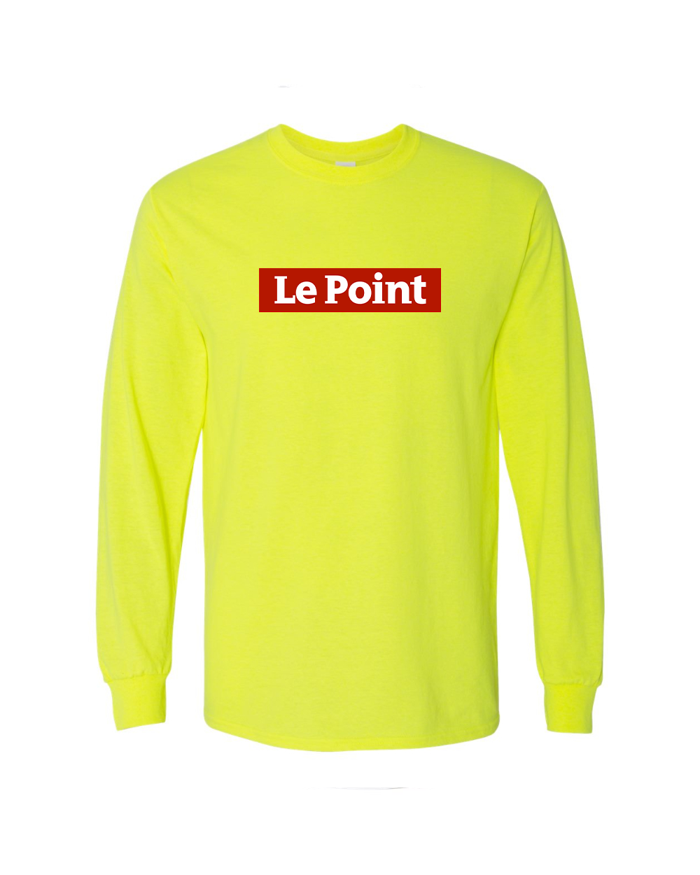 Men's Le Point Gildan Heavy Cotton Long Sleeve T-Shirt