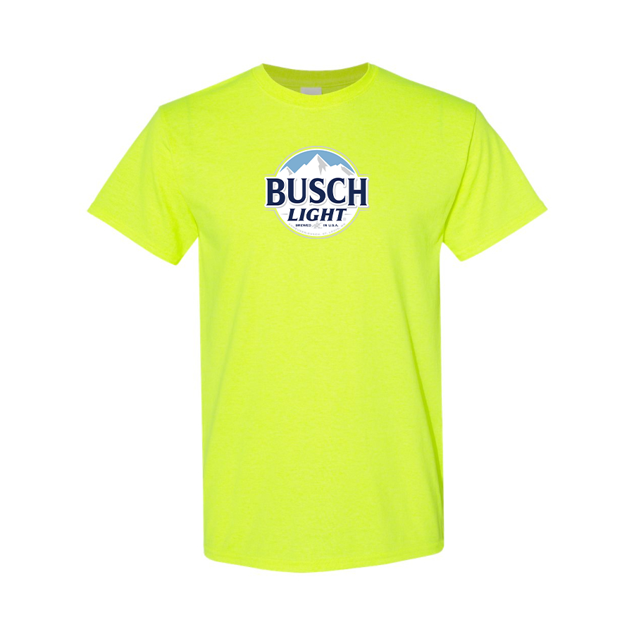 Men's Busch Light Logo Cotton T-Shirt