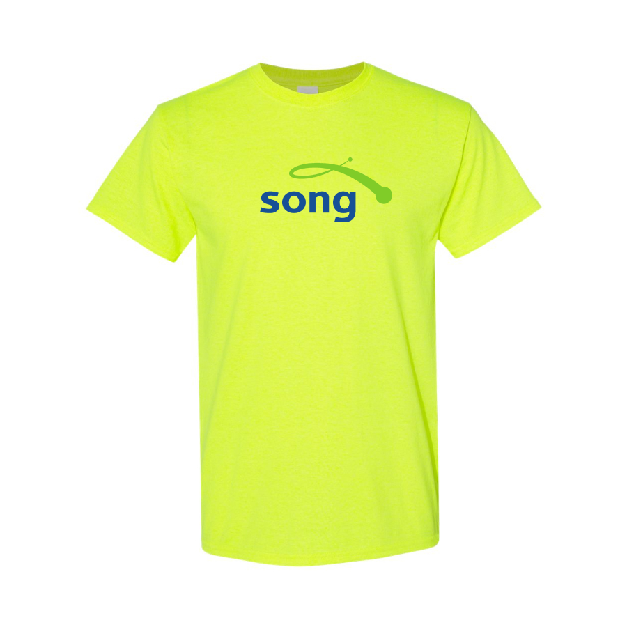 Men's Song Logo Cotton T-Shirt