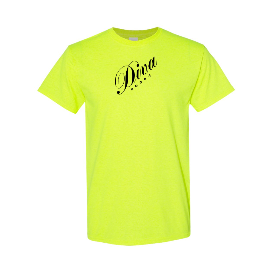 Men's Diva Logo Cotton T-Shirt