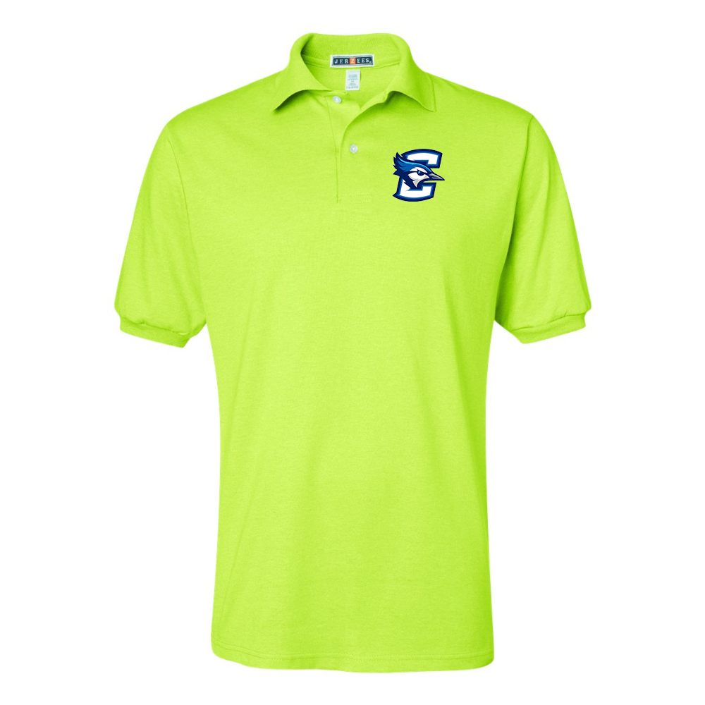 Men's Creighton Bluejays JERZEES SpotShield polo
