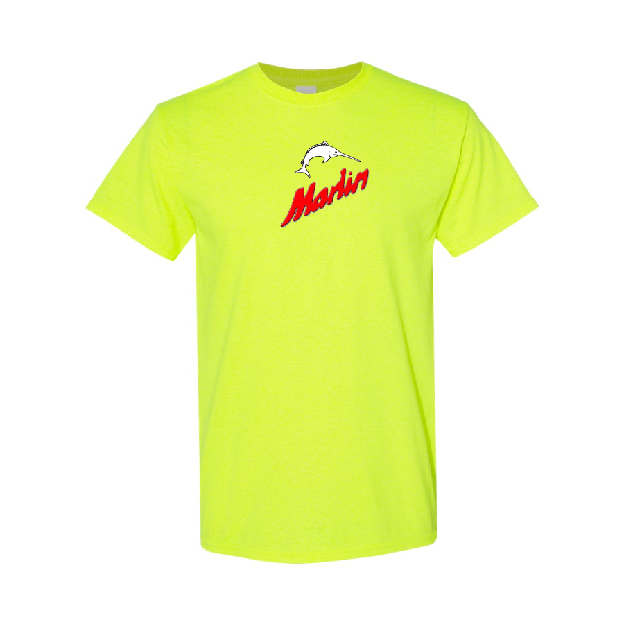 Men's Marlin Logo Cotton T-Shirt